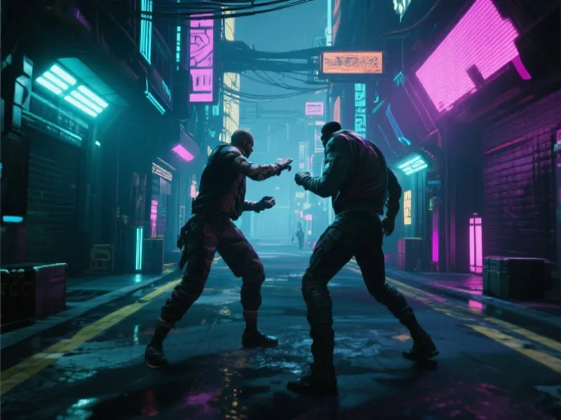 Cyberpunk Action Game
